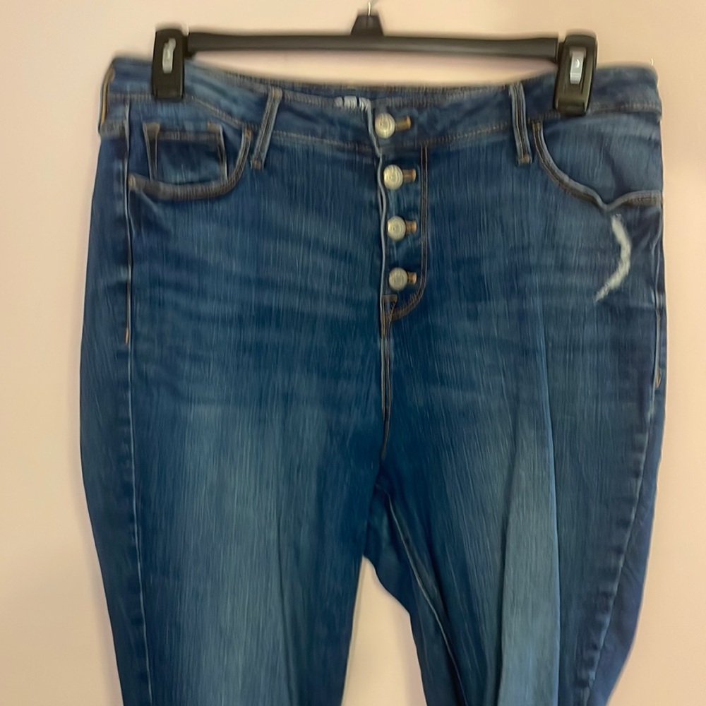 Super skinny high rise jeans